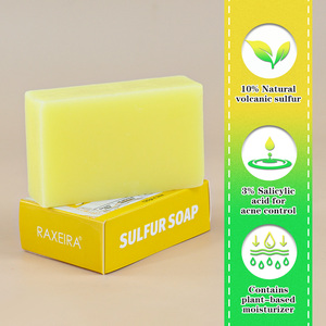 Logo personalizzato 120g saponi fatti a mano all'ingrosso sapone di <span class=keywords><strong>zolfo</strong></span> naturale sapone di <span class=keywords><strong>zolfo</strong></span> per lo sbiancamento della pelle - Product Image 2