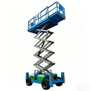 Plataforma Elevadora de Tijera 4x4 de 12m y 450kg para Construcción Pesada, Entrega Rápida - Product Image 3