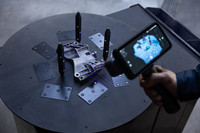 Escáner Láser de Alta Gama Shining 3D Einscan Rigil Freescan para Autos, Piezas Industriales, Impresión 3D, Escaneo de Personas, Diseño Inverso, Archivo CAD