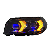 Feux avant SJC Auto Part pour BMW X3 E83 2004-2008, ensemble de phares, mise à niveau de l'apparence G05, lentille LED modifiée, phare LED complet, lampe LED