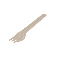 Couverts compostables écologiques ensemble de bagasse biodégradable durable jetable couteau fourchette cuillère pour le camping