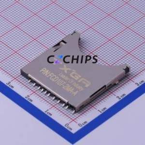 FCD107-2MA-A SD Card / Memory Card Connector SMD Connector - Product Image 1