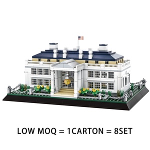 Bloques <span class=keywords><strong>de</strong></span> Construcción <span class=keywords><strong>de</strong></span> la Arquitectura Emblemática <span class=keywords><strong>de</strong></span> la Casa Blanca <span class=keywords><strong>de</strong></span> Washington, Serie para Venta al por Mayor <span class=keywords><strong>de</strong></span> Juguetes, Juguetes <span class=keywords><strong>de</strong></span> Construcción STEM para Coleccionar - Product Image 5