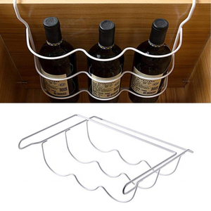 Organizador de congelador y <span class=keywords><strong>nevera</strong></span> que ahorra espacio, estante debajo de botellas para cerveza, vino y almacenamiento en refrigerador - Product Image 5