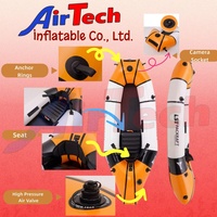 Packraft gonflable en PVC ultra-léger et ultra-portable, stable, pour une personne, facile à transporter, idéal pour les aventures en solo et les passionnés de plein air
