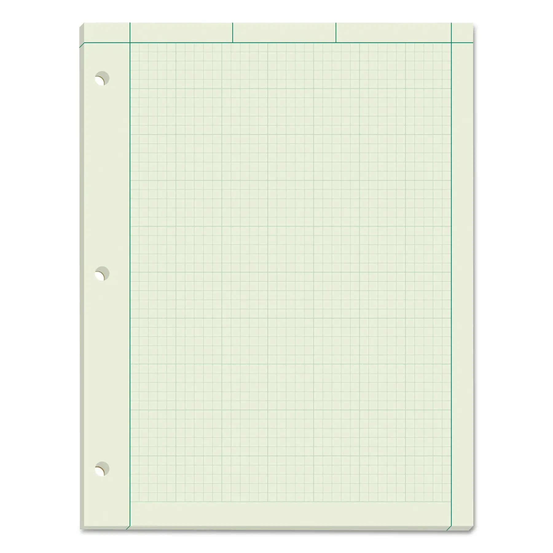 Graph Aturan Di Belakang Kertas Warna Hijau 3 Lubang Berlubang 100 Lembar Lem Alas Komputasi Teknik Atas