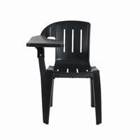 Fournisseurs de mobilier scolaire philippin : Chaise d'école avec tablette intégrée, chaise d'écriture pour l'enseignement universitaire et scolaire, pour les administrations