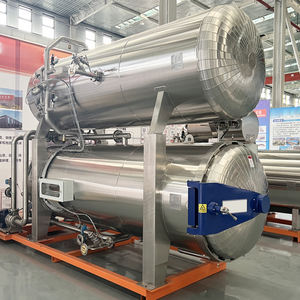 Elektrische Verwarming Horizontale Industriële Ingeblikte Voedsel Sterilisator Autoclaaf Retort Machine/Stoomlucht Prijs - Product Image 1