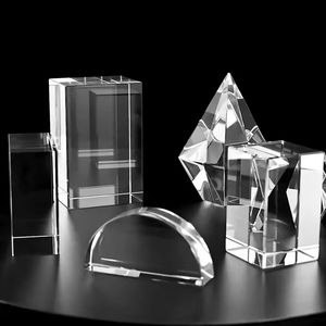 Blocchi di Cristallo K9 con Incisione 3D Personalizzata, Ornamenti per Decorazione Domestica - Product Image 2