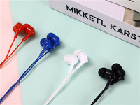 Harga Pabrik CY-055 Headset Olahraga Universal Headphone In Ear dengan Mikrofon Stereo CY055 Earphone Kabel dengan Colokan 3.5Mm