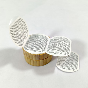 Custom Adhesive Round Double Layer Food Label Colorful Multi-layered Booklet Machine Oil Drums Labels - Product Image 3