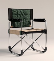 Chaise de camping pliante extra large, légère et compacte
