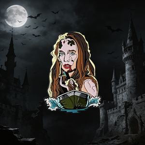 Épingles de revers en émail souple, design personnalisé, motif chanteur avec guitare, violet scintillant, en métal, tendance - Product Image 3