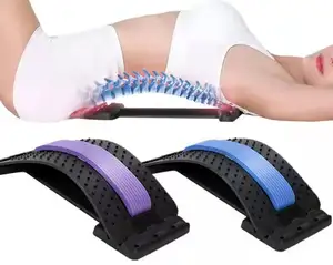 Trở lại cáng magnetotherapy massage công cụ căng tập thể dục thắt lưng hỗ trợ thư giãn cột sống Pain Relief Yoga thể thao