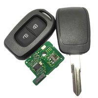 Pour Renault véhicule porte-clés 2003-2013 NE73 VAC102 lame clé de voiture à distance avec 2 433MHZ ID46 PCF7946 puce