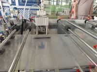 Machine de fabrication de sacs en plastique thermosoudables en nylon, machine de scellage et de découpe de sacs en polyéthylène