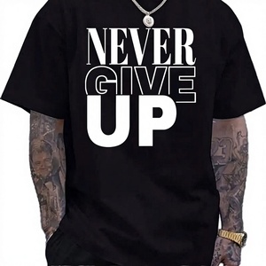 Camiseta de Punto de Alta Calidad al por Mayor, 100% Algodón, 180g, Ecológica, Impresión Digital Personalizada, Casual para Hombre - Product Image 3