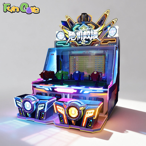 Công viên giải trí 6 trong 1 Đồng xu Mô phỏng trò chơi bắn súng máy cho cha mẹ và trẻ em Arcade nước bắn súng Trò chơi giao diện điều khiển - Product Image 1