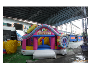 Carnival Ticket Room Birthday Bash <span class=keywords><strong>Maison</strong></span> <span class=keywords><strong>de</strong></span> rebond gonflable pour enfants et adolescents - Product Image 1