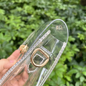 Nouveau <span class=keywords><strong>sac</strong></span> à <span class=keywords><strong>bandoulière</strong></span> transparent pour téléphone <span class=keywords><strong>portable</strong></span> approuvé par le stade avec sacs à main à chaîne - Product Image 3