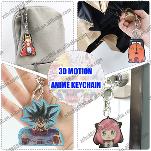 150 Diseños al por Mayor, Llaveros de Anime de <span class=keywords><strong>One</strong></span> <span class=keywords><strong>Piece</strong></span> de Luffy, Lindos Llaveros Acrílicos 3D Lenticulares para Colgar en Bolsos o Teléfonos Móviles - Product Image 5