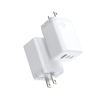 65W GaN PPS QC 3.0 PD US UK AU Plug Universal Type USB C Fast Mini Portable Laptop Travel Adapter Charger Wall Phone Charger