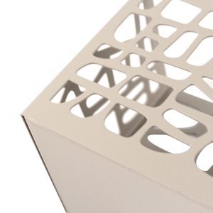 Geometric Metal Pen Holder Modern Iron Desktop Stationery Organizer Multi-functional Pencil Cup for Office School <b>Desk</b> - Product Image 5