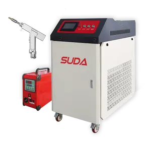 Suda 4 In1 Cnc 3000W Hoge Snelheid Handheld Laserlassen Snijmachine