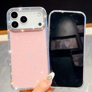 Custodia protettiva per telefono con stelle scintillanti e brillanti per <span class=keywords><strong>Samsung</strong></span> S25 Ultra S23Plus S24 FE A16 A26 A36 <span class=keywords><strong>A5</strong></span> - Product Image 4