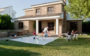 Pista de hielo sintética/baldosa/panel/tabla de patinaje de hockey