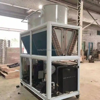 Refroidisseur d'air vertical sur pied 4000 m³/h à faible bruit avec ventilateur AC et moteur à serpentin modulaire pour le refroidissement CVC des usines