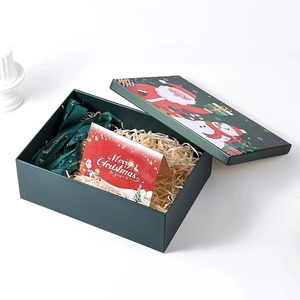 EVERWIN Custom <b>Gift</b> <b>Boxes</b> Christmas Luxury Lid and Base Foldable <b>Gift</b> Box With Ribbon <b>Wedding</b> <b>Gift</b> Box for Guest - Product Image 3
