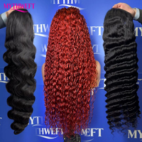 Pelucas de encaje frontal de cabello humano vietnamita HD 13x4 con ondas de agua y cutículas alineadas, densidad 200, venta al por mayor, proveedor de pelucas de encaje frontal.