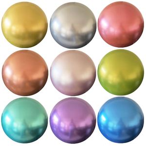 Ballon chromé SHENGCHENG en gros d'usine, 12 pouces, 2,8 g, en latex brillant métallisé, pour fête, cadeau, jouet, décoration festive individuelle - Product Image 5