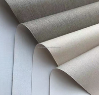 Vente directe usine de rouleaux de toile vierge pour artistes, en coton enduit de lin de haute qualité, pour peinture à l'huile et acrylique