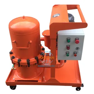 Portable oil filtering machine for hydraulic oil cleaning dehydration mini cart