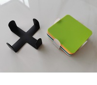 Sous-verres ronds en silicone souple de 10 cm de diamètre et 0,3 cm d'épaisseur, résistants à la chaleur, personnalisables avec impression sur mesure