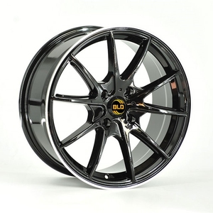 Jantes en alliage d'aluminium BLD, après-vente, noires, 16, <span class=keywords><strong>17</strong></span>, 18, 19 <span class=keywords><strong>pouces</strong></span>, 5x100, 5x114.3, 5x112, jantes en alliage, ET 35MM - Product Image 2