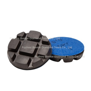 Bantalan pemoles tangan Resin lantai Terrazzo granit beton 4 langkah penggunaan basah 100mm <span class=keywords><strong>3</strong></span> inci alat berlian - Product Image 2