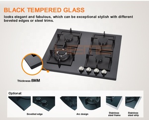Placa Home <b>Kitchen</b> Appliances High Quality Built <b>in</b> Gas Stove 4 Burners Gas - Product Image 4
