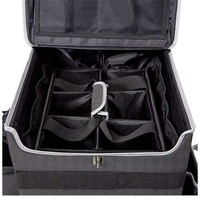 Chariot de nettoyage à grande capacité et faible MOQ, porte-outils, chariot de ménage, sac de nettoyage