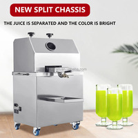 Nouvel Extracteur de Jus de Canne à Sucre Commercial Portable en Acier Inoxydable pour la Vente au Détail Industrielle et la Cuisine