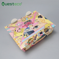 Caja de Comida Rápida para Llevar, Contenedor de Alimentos Desechable Personalizado, Caja de Papel para Pollo Frito con Espacio para Salsas