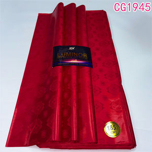 Top Qualité Gambie Femmes Robes Bassin Riche Tissus Grande <span class=keywords><strong>Largeur</strong></span> 185 <span class=keywords><strong>CM</strong></span> <span class=keywords><strong>60</strong></span>*70 Bazin Riche Tissu Dentelle Africaine Dentelle Tissu - Product Image 2