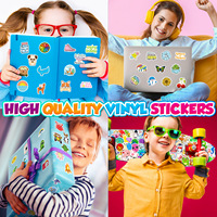 50 Pegatinas de Vinilo Programables con Graffiti, Impresas Personalizadas, de Dibujos Animados, Impermeables, Decorativas para Oficina, Computadora y Patinetas