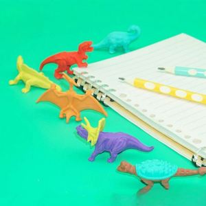 Gommes à effacer en caoutchouc promotionnelles en forme de dinosaure pour étudiants, papeterie animale 2025, pour garçons, écoliers et étudiants - Product Image 4