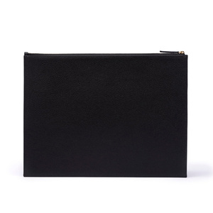 Carpeta de archivos personalizada, portadocumentos de cuero, organizador de archivos, sobre de archivo, funda para tableta con cremallera - Product Image 2