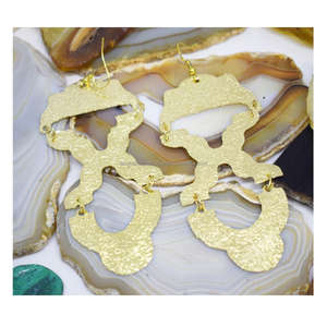 2026 pendientes de fiesta en la playa de verano chino joyería pendientes redondos de cobre de cristal feliz árbol de Navidad pendientes de cobre joyería - Product Image 2