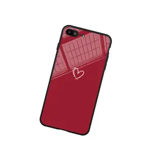 2021新款fision工厂豹纹心脏图案外壳适用于iphone 12 Pro大理石TPU后盖手机后盖外壳