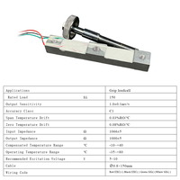 Capteur de pesage YZC-535B 150KG C1 Grip Load Cell 1.0±0.1mV/V pour balance de pesée portative, excitation 5-10V